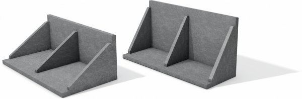 Kunststoff L-Stein für Dachbegrünung