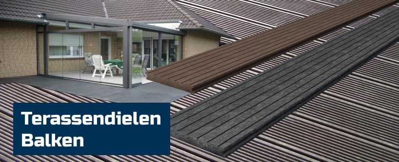 Rundpfosten, Vierkantpfosten, Pfähle, Bretter, Balken, Terrassenbeläge