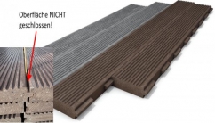 Kunststoff Stegbohlen (mit Nut und Feder)