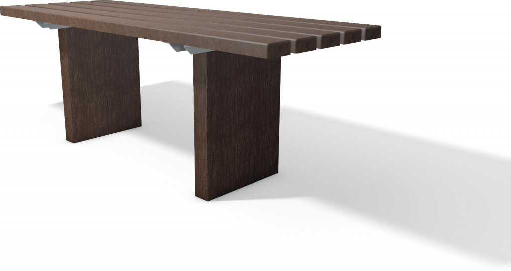 Kunststofftisch Eifel - Gerade Linien, Stabilität und zeitloses Design